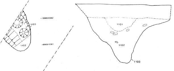 feature 1103 plan and section