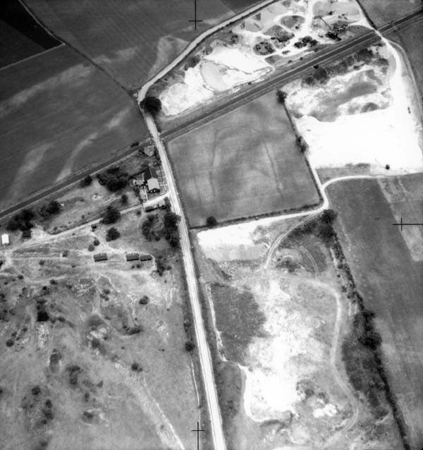aerial photo rg7. Barrows, Three Hills Field