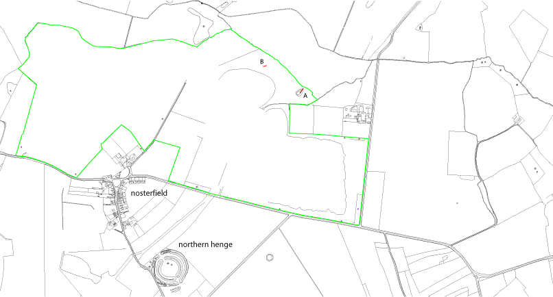 location of investigation 18 trenches