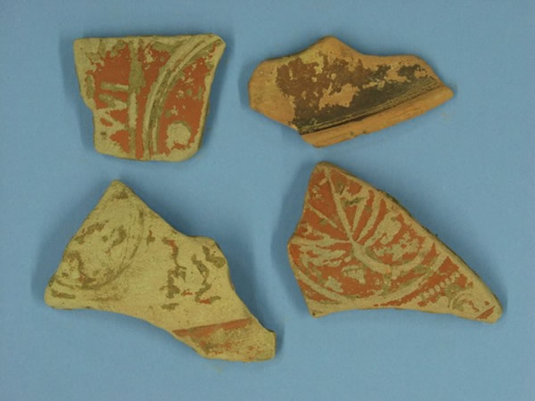 samian sherds
