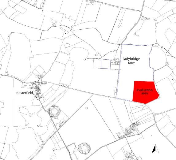 location of evaluation area