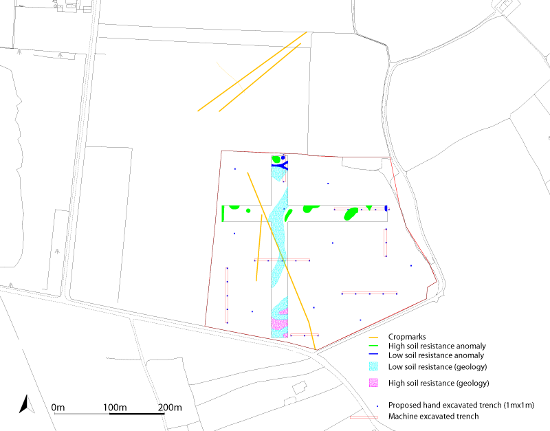 trench locations