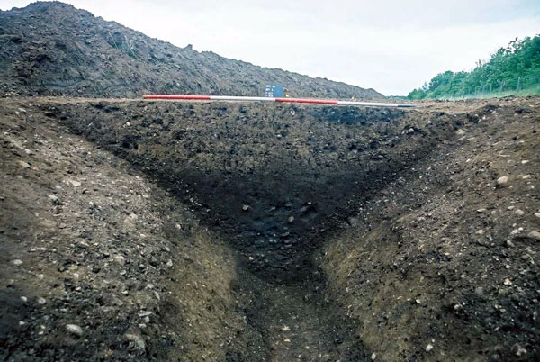 Iron Age enclosure ditch 