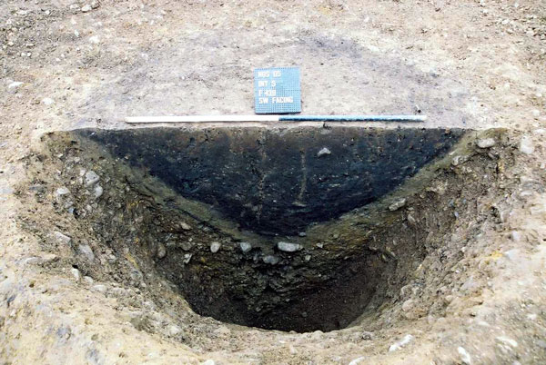 Large pit, feature 439 