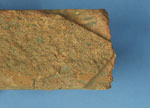 tally marks on roman brick fragment