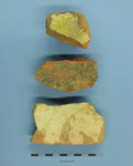 fragments of floor tile
