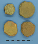 'pot lids' from the assemblage
