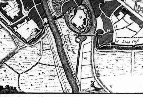 Drake's map of 1736