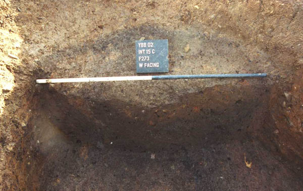 F273B west facing section