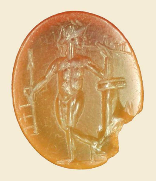 F381B carnelian intaglio