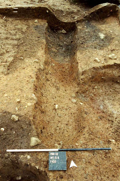 F450B post-excavation