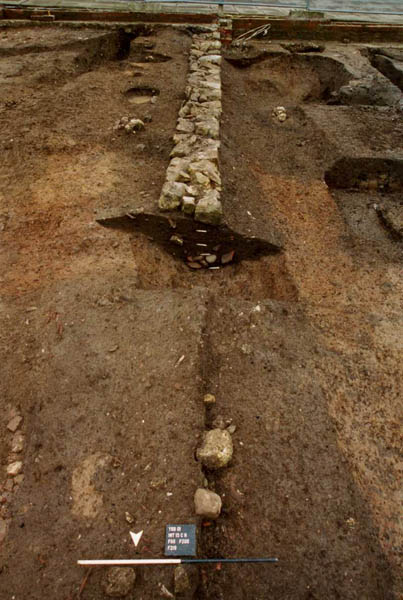 F219B during excavation