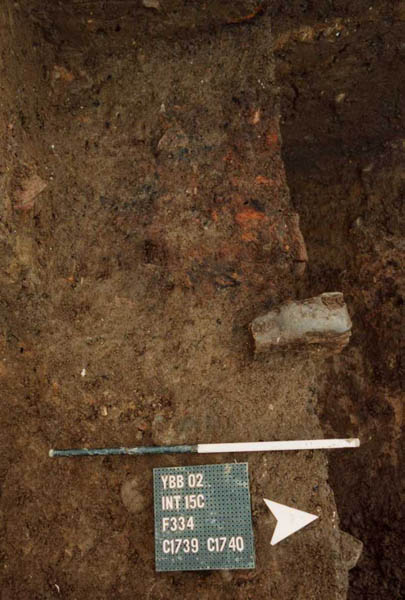 F334B pre-excavation