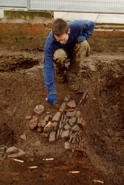 F391B during excavation