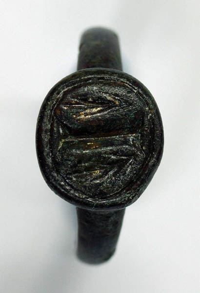 Copper alloy ring from Inhumation 139