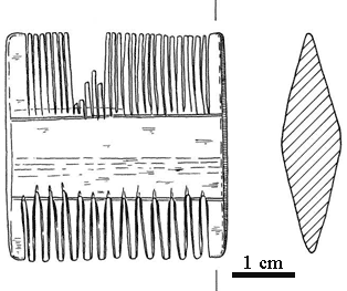 Elephant Ivory comb, artefact 2773