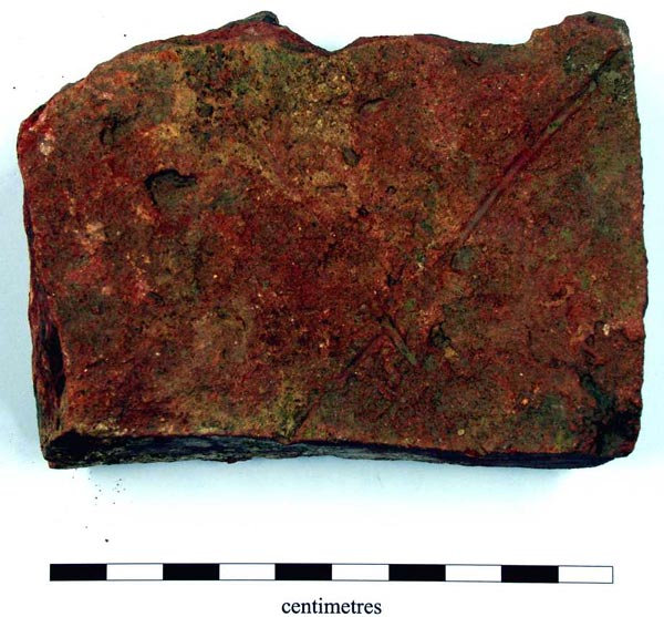 possible 'X' mark
